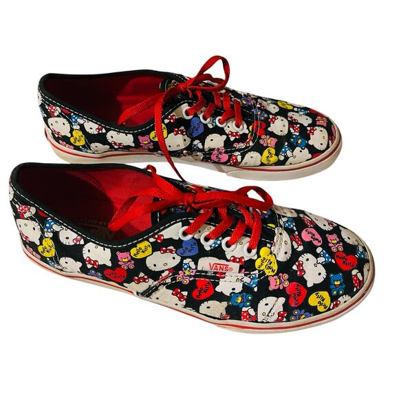 Vans X Hello Kitty Sneaker Shoes For Kids Size 3.5 - Picture 5 of 14